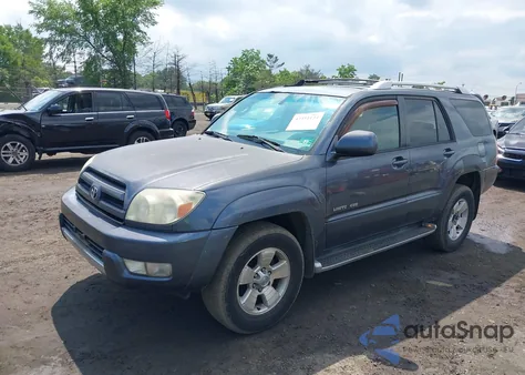2003 Toyota 4Runner Limited V6 из США, поврежденный, VIN JTEBU17R730020334